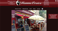Desktop Screenshot of mamma-corsica.fr